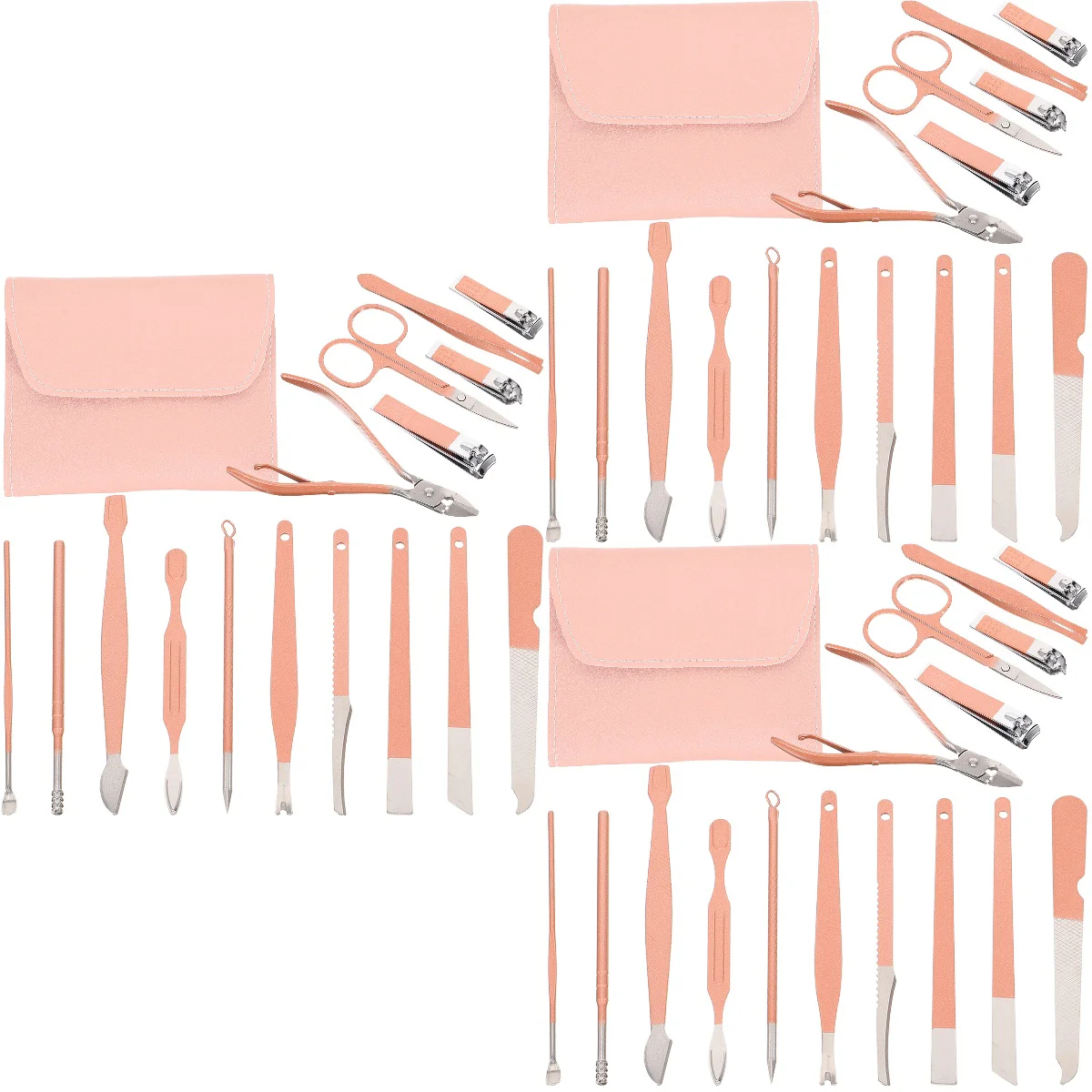 

Nail Clippers Portable Manicure Kit Scissor Travel Professional Set Pedicure Care