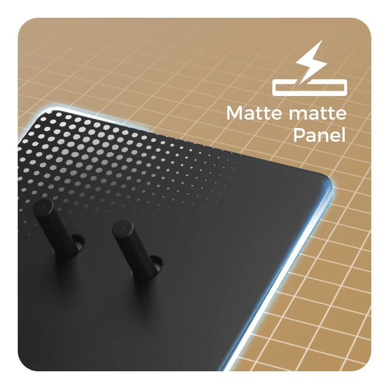 Dimmer Painel de Aço Inoxidável Tomada EU