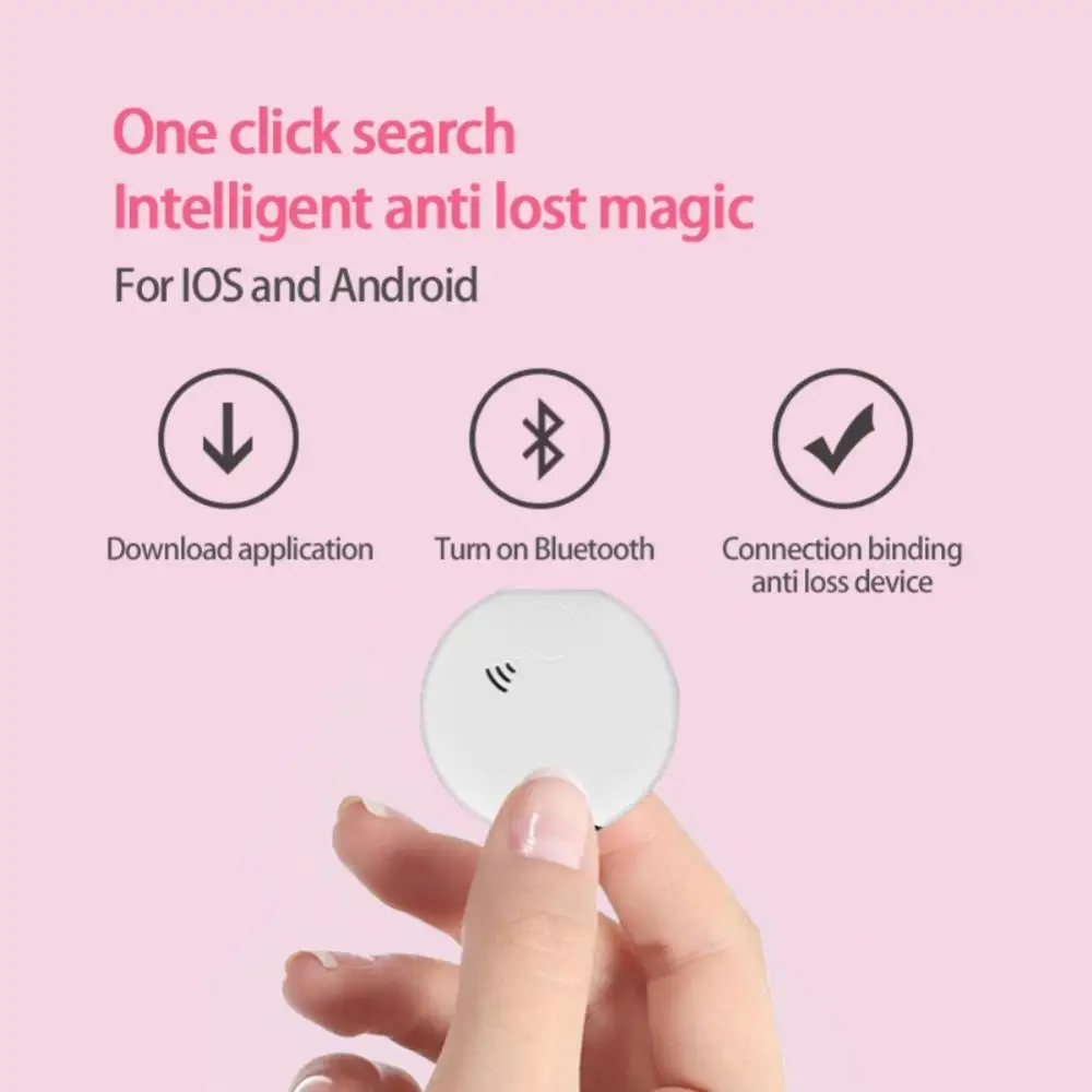 

TUYA Pet Gps Locator Anti-lost Alarm Smart Air Tag Tracker Anti-lost Device Mini Finder Global Positioning For Wallet Child Pet