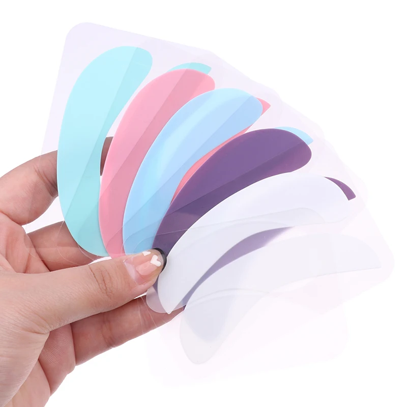 1Pair Eyelash Perm Silicone Eye Pads Eyelash Lash Lifting Curler Patch Tools Under Eye Patches