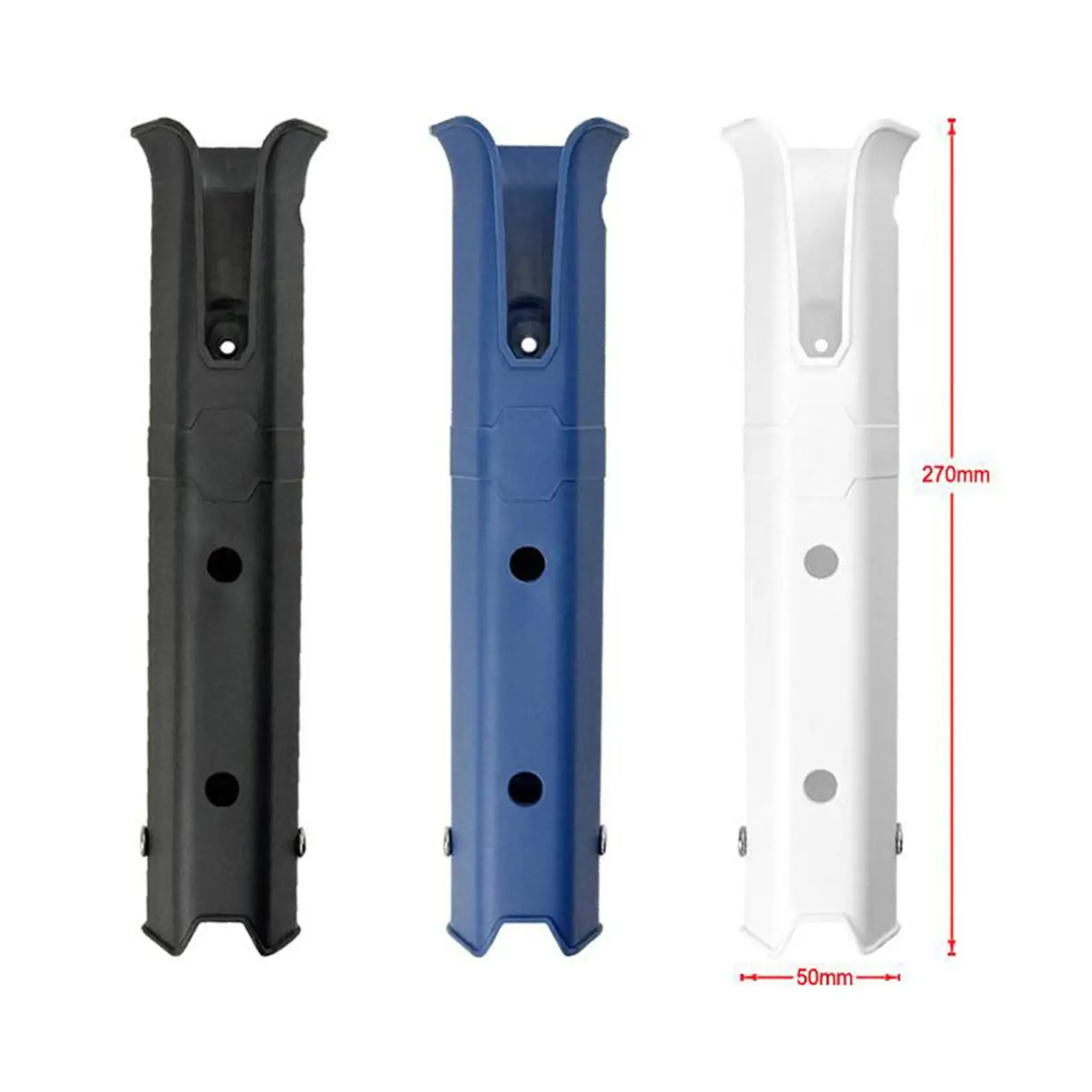 2 Tube Rod Holder Portable Fishing Rod Rack for Boat Trailer Kayak