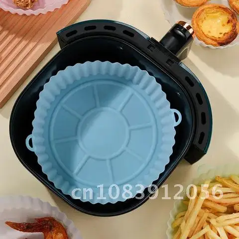 

Pot Silicone for Airfryer Reusable Accessories Air Fryer Basket Baking Pizza Plate Grill Kitchen Cake Cooking Tools