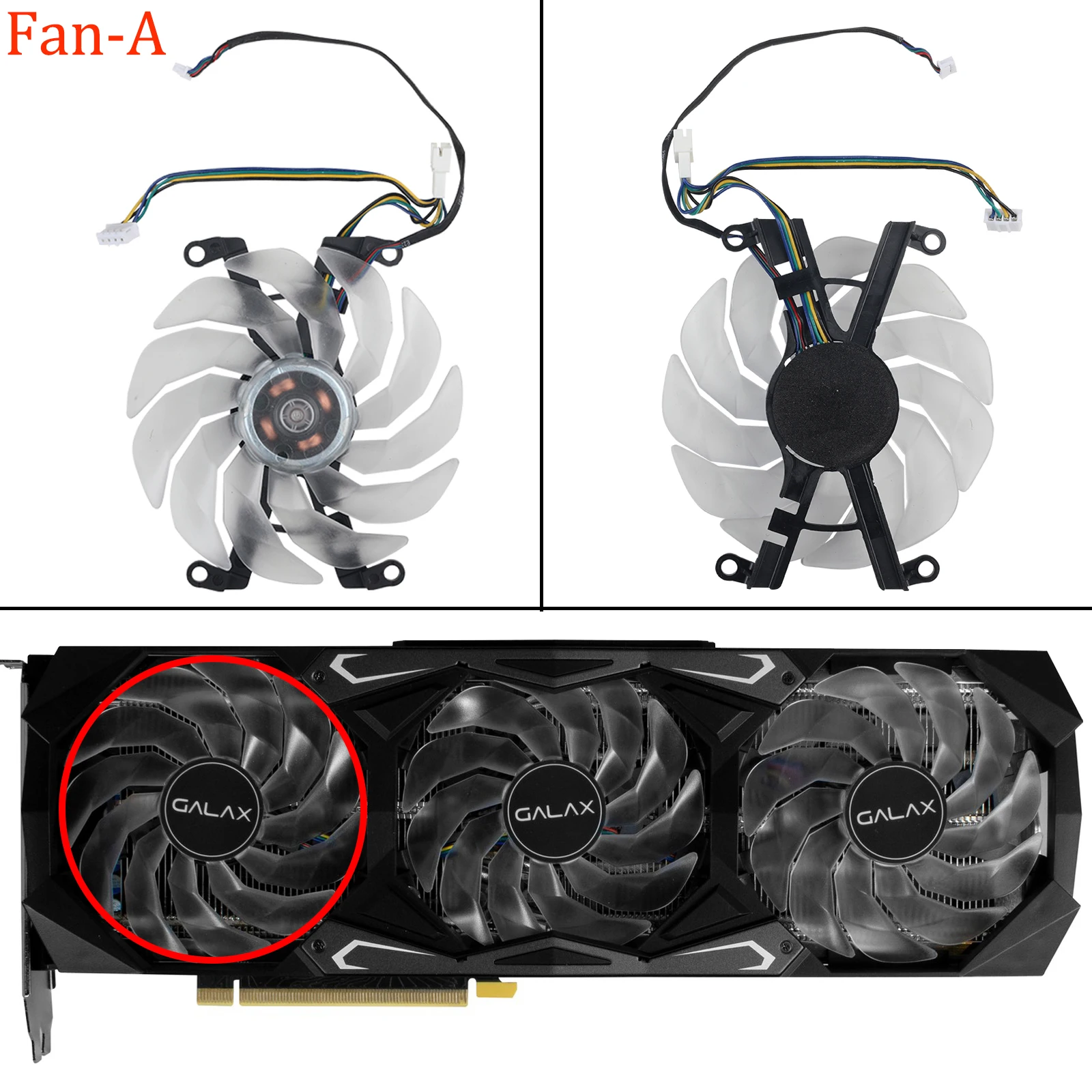 GALAX RTX 3080 トリプルファンモデル GALAX GeForce RTX™ 3080 12GB SG LHR (1-Click OC Feature