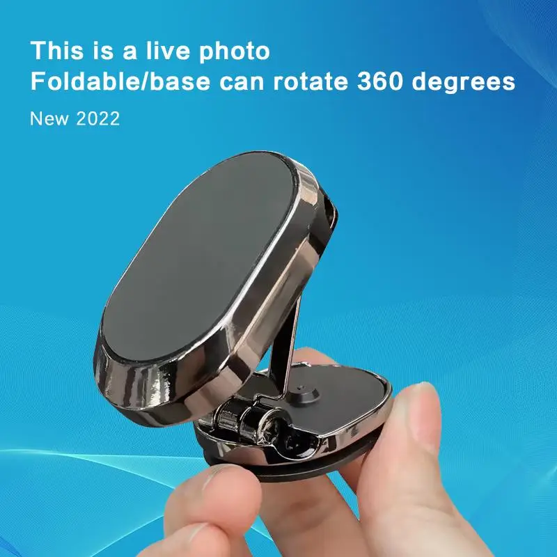 

Car-mounted Folding Magnetic Phone Holder Dashboard Mount