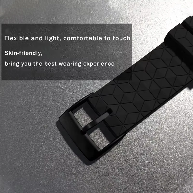 Silicone Sport Strap - Soft Wristband Accessory
