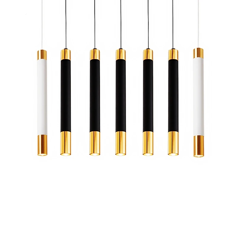 

Modern simple chandelier personality creative line spotlight 7W12W cashier counter counter AC85-265V interior lighting fixtures