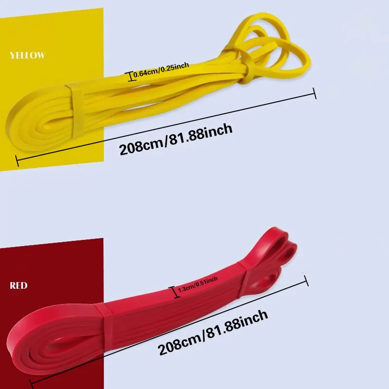 Resistance Bands Pull Up Assistance Bands Resistance Band Fitness Tension Rope Resistance Strap 1 PC Latex Stretch Band Fitness Pull Band Exercise Resistance Pullup Stretch Cord TPE Pull Cord