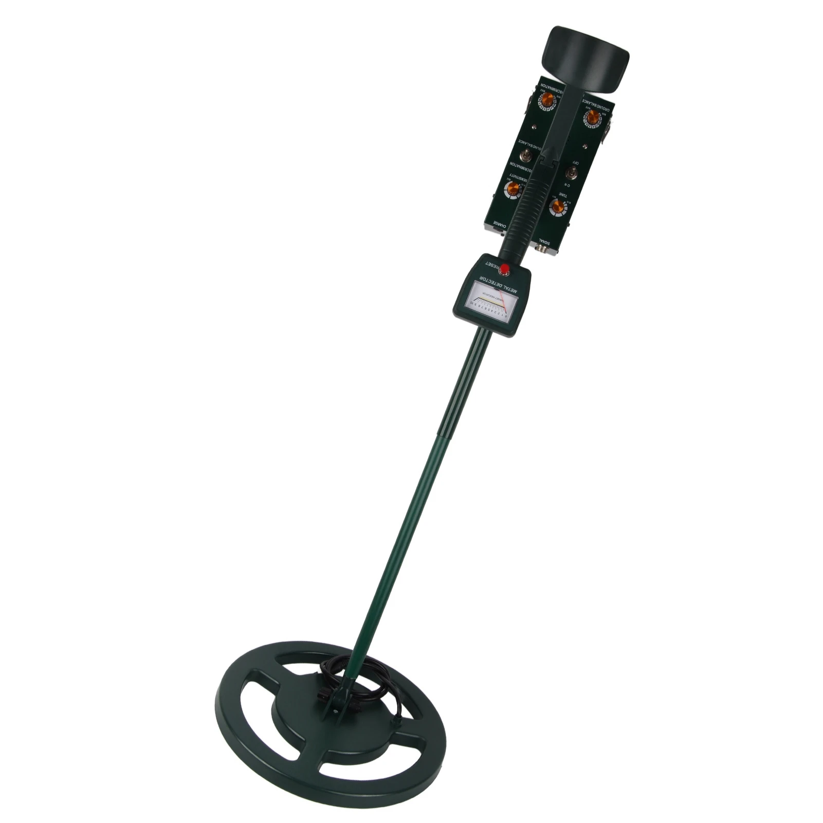 Metal Detector Kit Underground Metal Detector Kit Water Resistant High Accuracy Adjustable Rechargeable 334.65in 8.5meter Depth