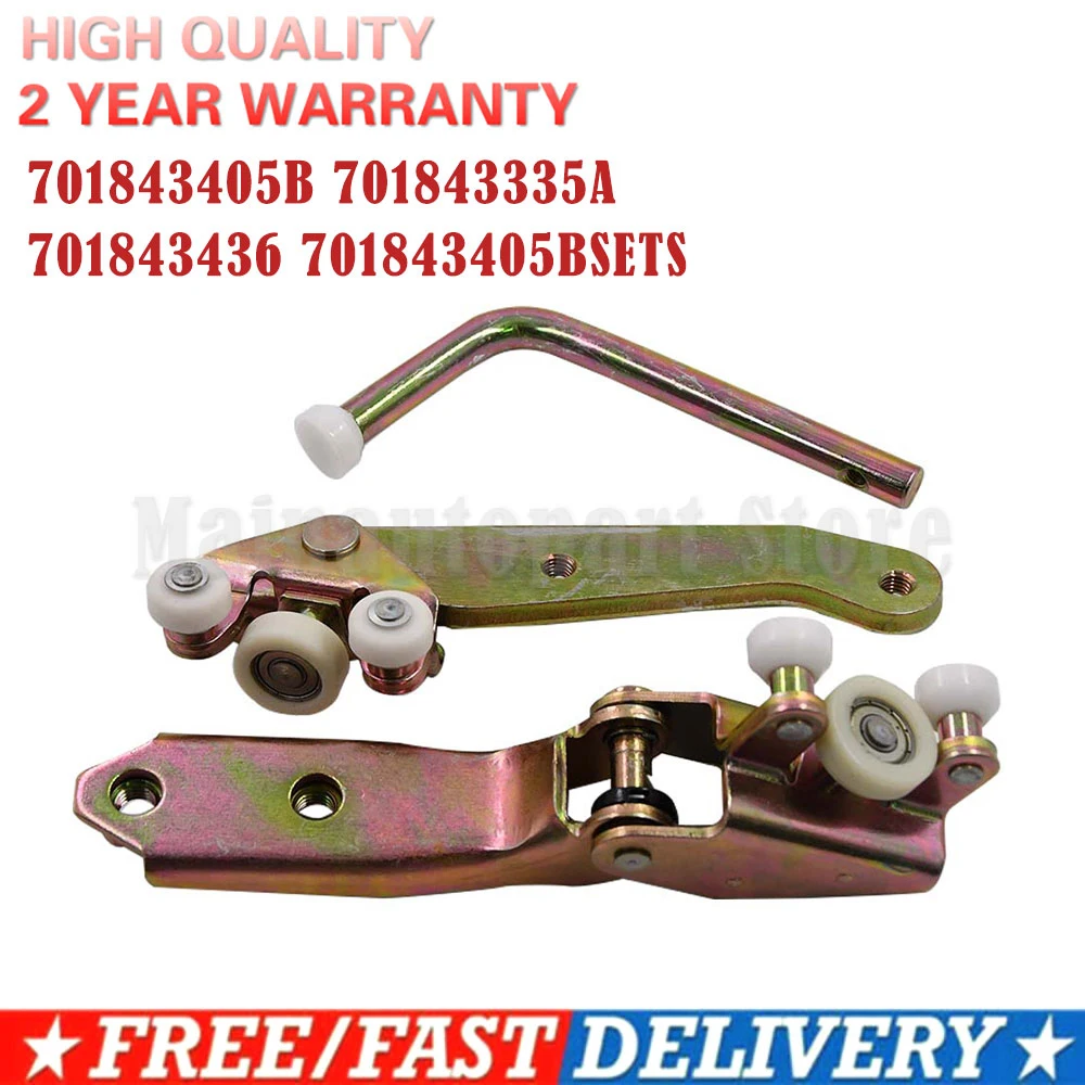 701843335A Left Sliding Door Bottom Middle Top Rollers set