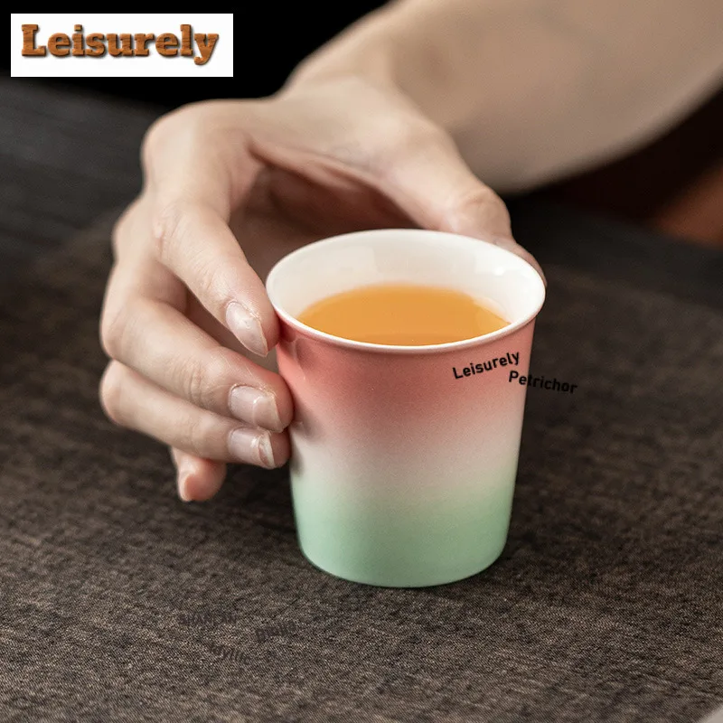 100ml Minimalist Kiln Fambe Cola Mug Coffee Milk Pot Personal Mug Bubble Teacup Cold Hot Water Jug Household Teaware Ornaments