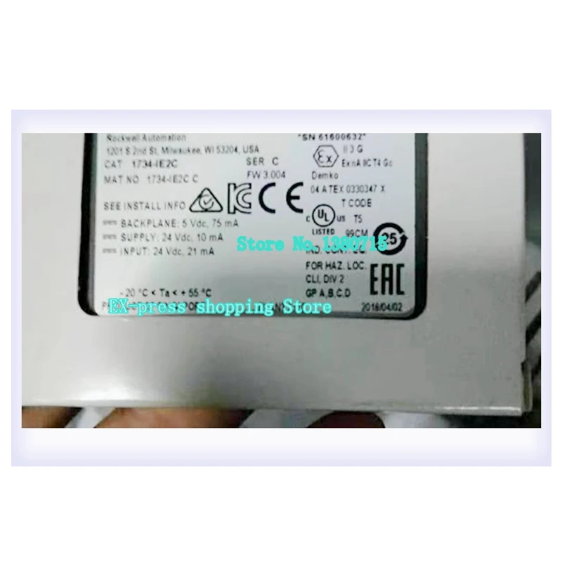 

Новые односторонние аналоговые входные модули 1734-IE2C PLC 75 мА 2