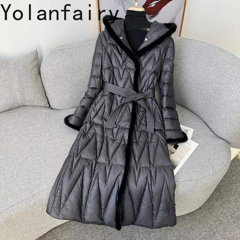 White goose parka femme hotsell