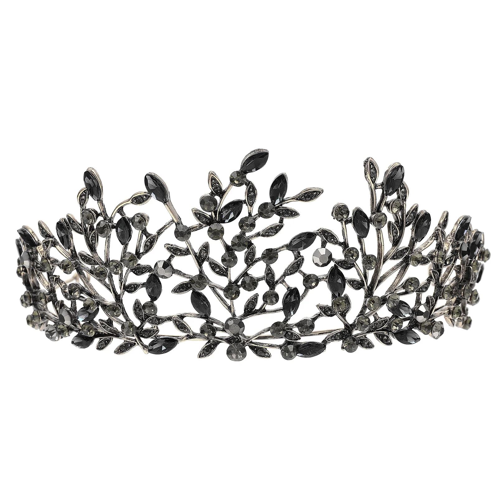 

Bridal Tiara Wedding Hair Accessories for Women Vintage Tiaras Baroque Retro Decor Exquisite Crown Alloy Miss
