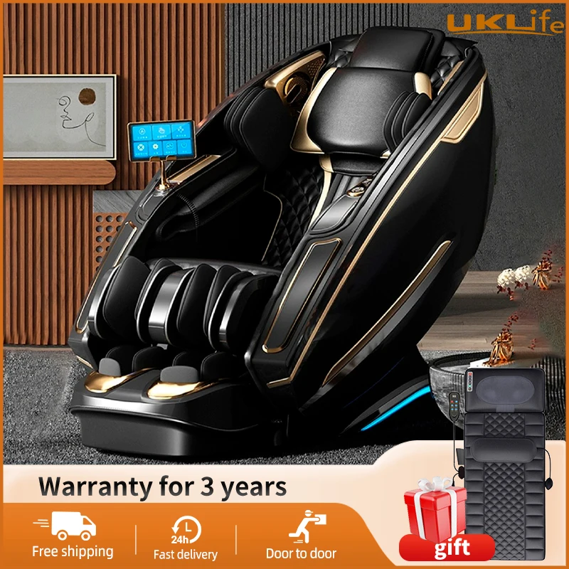 

3 Year Warranty 4D SL-Track Zero Gravity full body AirBag Massager Chairs Home 3D Office Chair Luxury Electric Massage Sofa