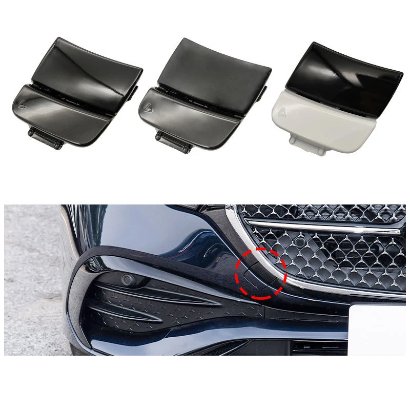 For Mercedes Benz E-Class Front Bumper Towing Hook Hole Cover W214 Front Bumper Towing Car Cover 2148853502 -