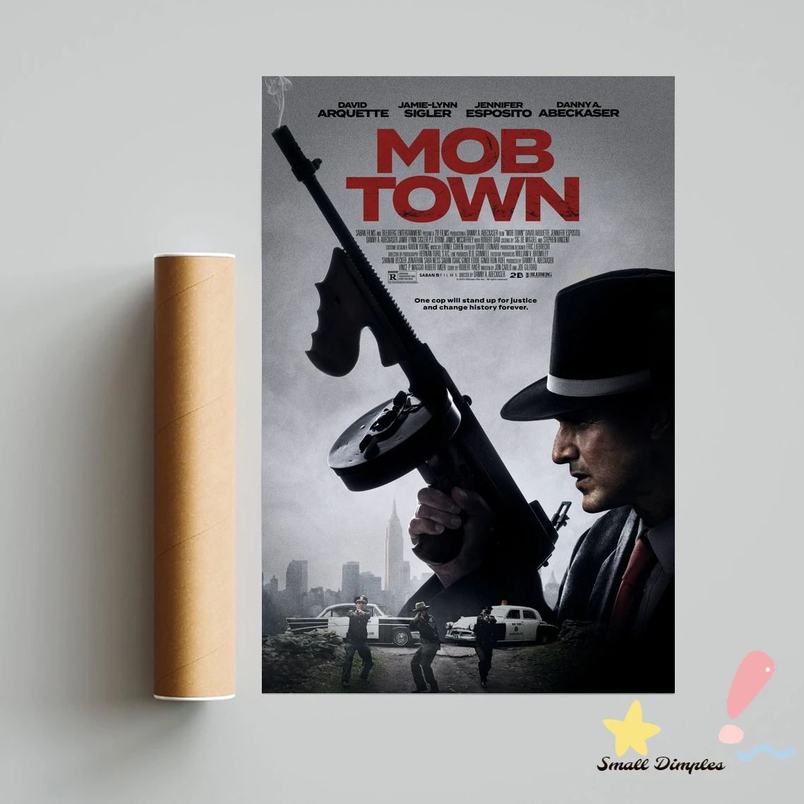 Классический кинопостер Mob Town, холст, Художественная печать, украшение для дома, настенная живопись (без рамки) (art.: 3920bbb67d7d4) - 3920bbb67d7d4