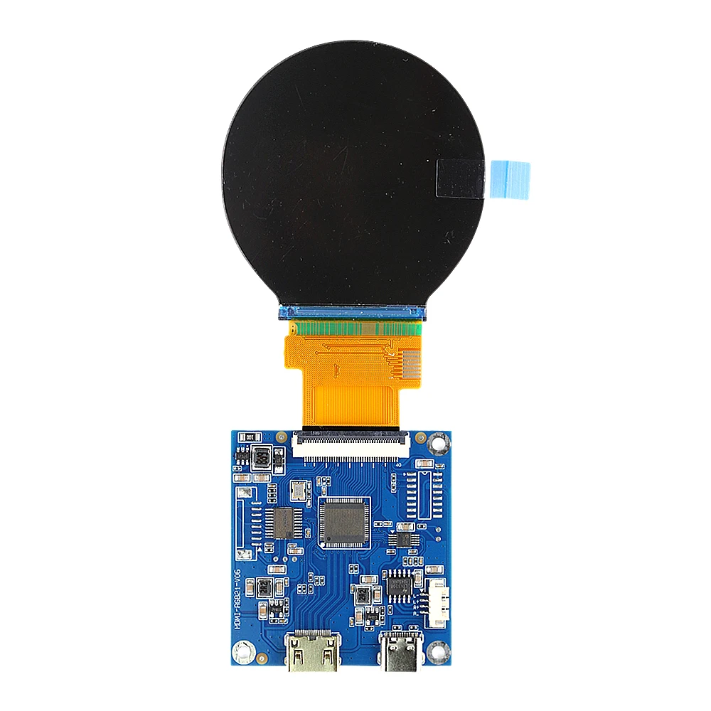 2,1 Zoll TFT LED Display Modul Runder Bildschirm HD IPS 480*480 SPI RGB Schnittstelle MIPI HDMI Treiber ST7701S Kapazitiver Touchscreen – Detail 7