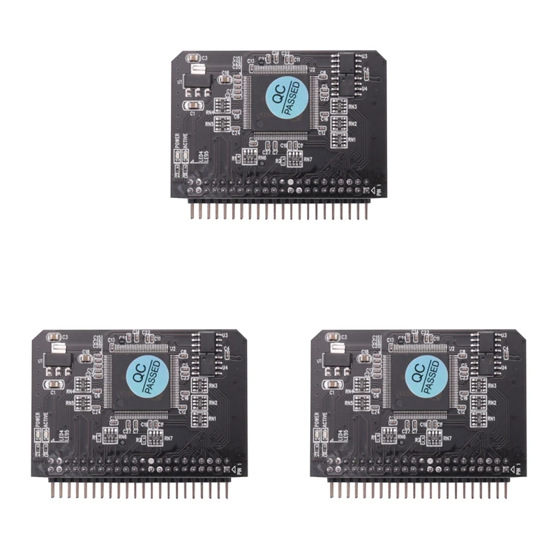 

3X SD SDHC SDXC MMC карта памяти к IDE 2,5 дюйма 44Pin Male адаптер конвертер V