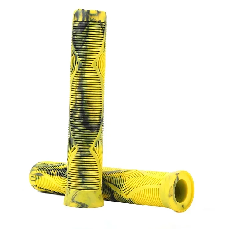 Rubber Mtb Bike Grip Bicycle Handle Bar Cuffs Cover Anti-slip Tricycle Skateboar