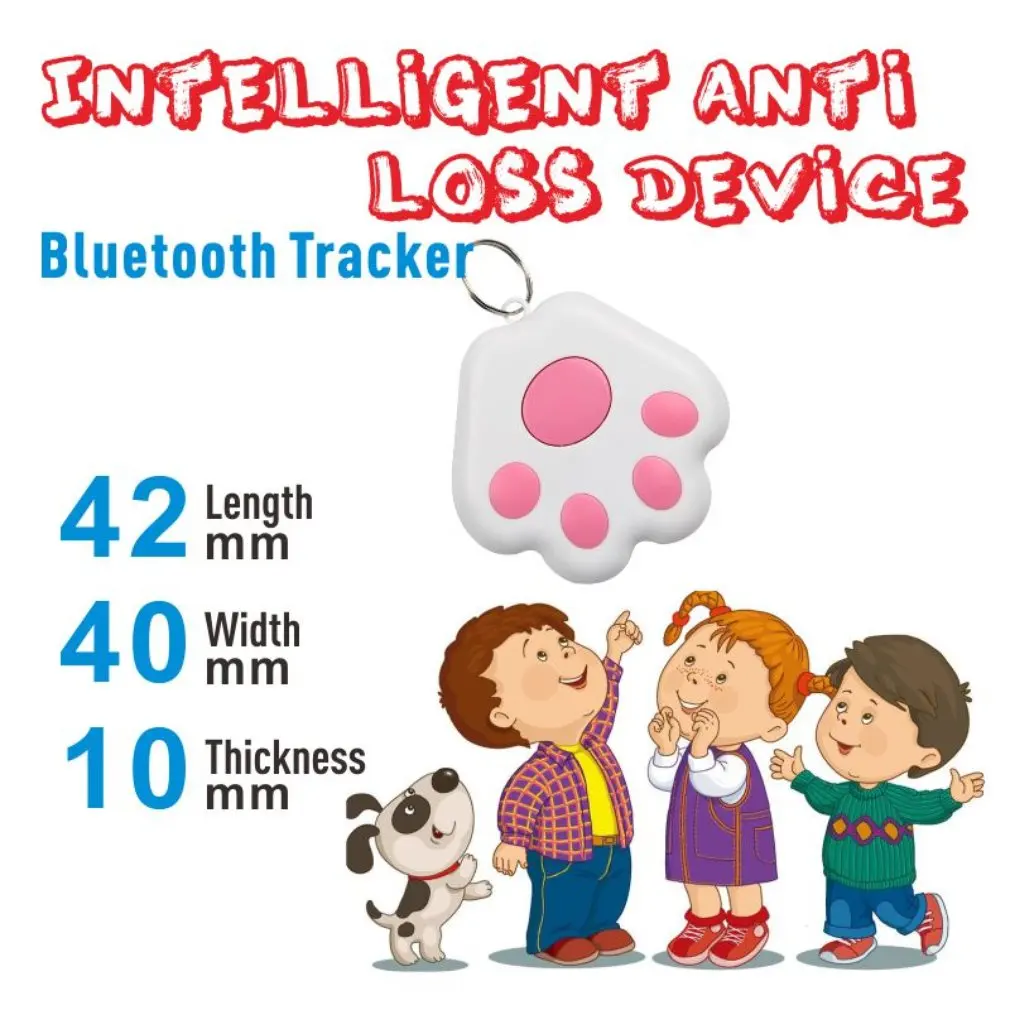 Bluetooth-compatible Key Finder Smart Anti-Lost Device Anti-Lost Keychain Mobile Phone Lost Alarm Bi-Directional Finder Anti