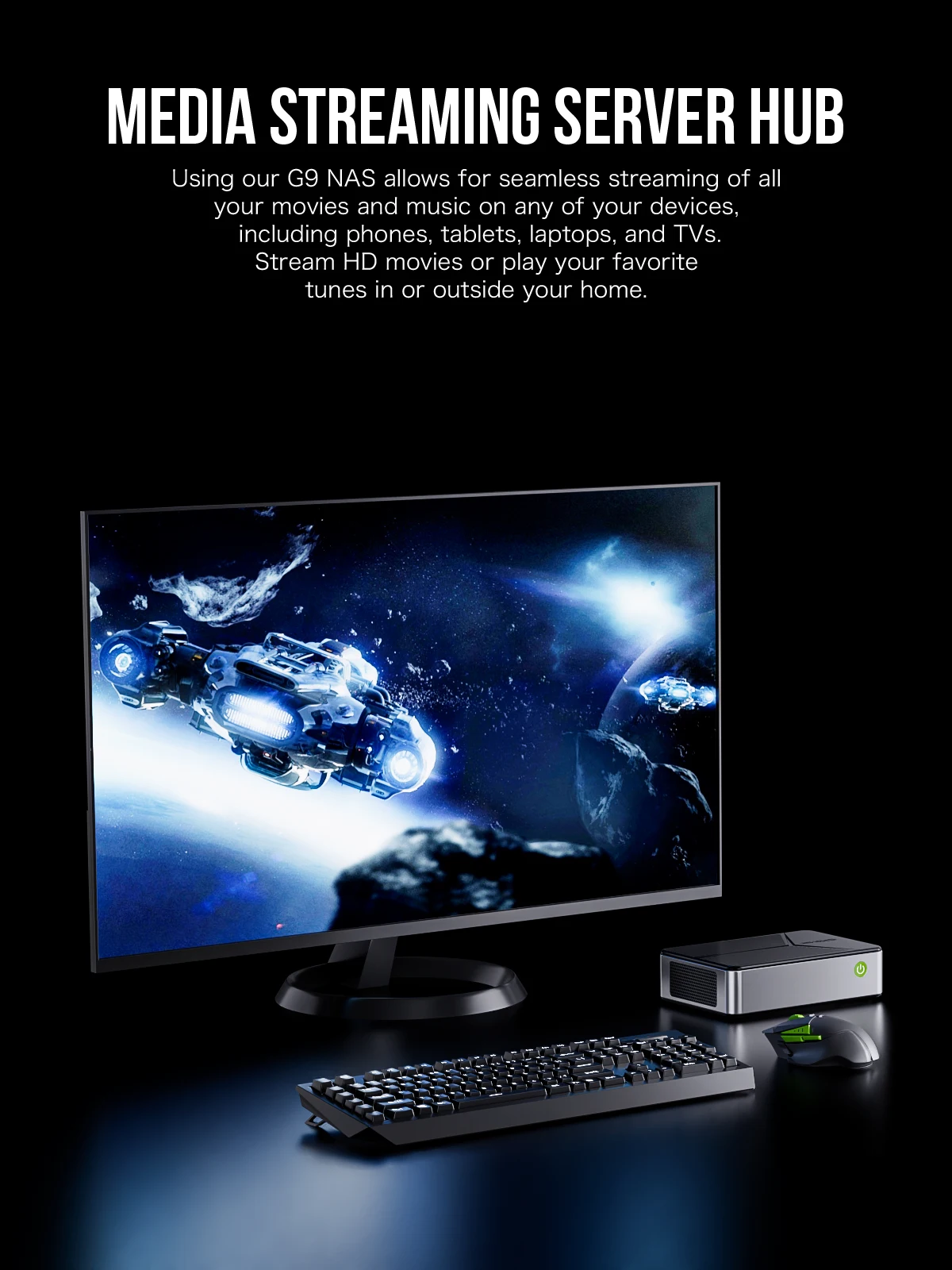 GMKtec Nucbox G9 MINI NAS 新型 Intel N150 ミニPC Windows 11 Pro