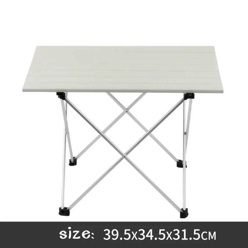 Camping Table Pliante Ultralight Folding Tables For Outdor Hiking Garden Party Dinner Picnic BBQ Foldable Aluminum Desk