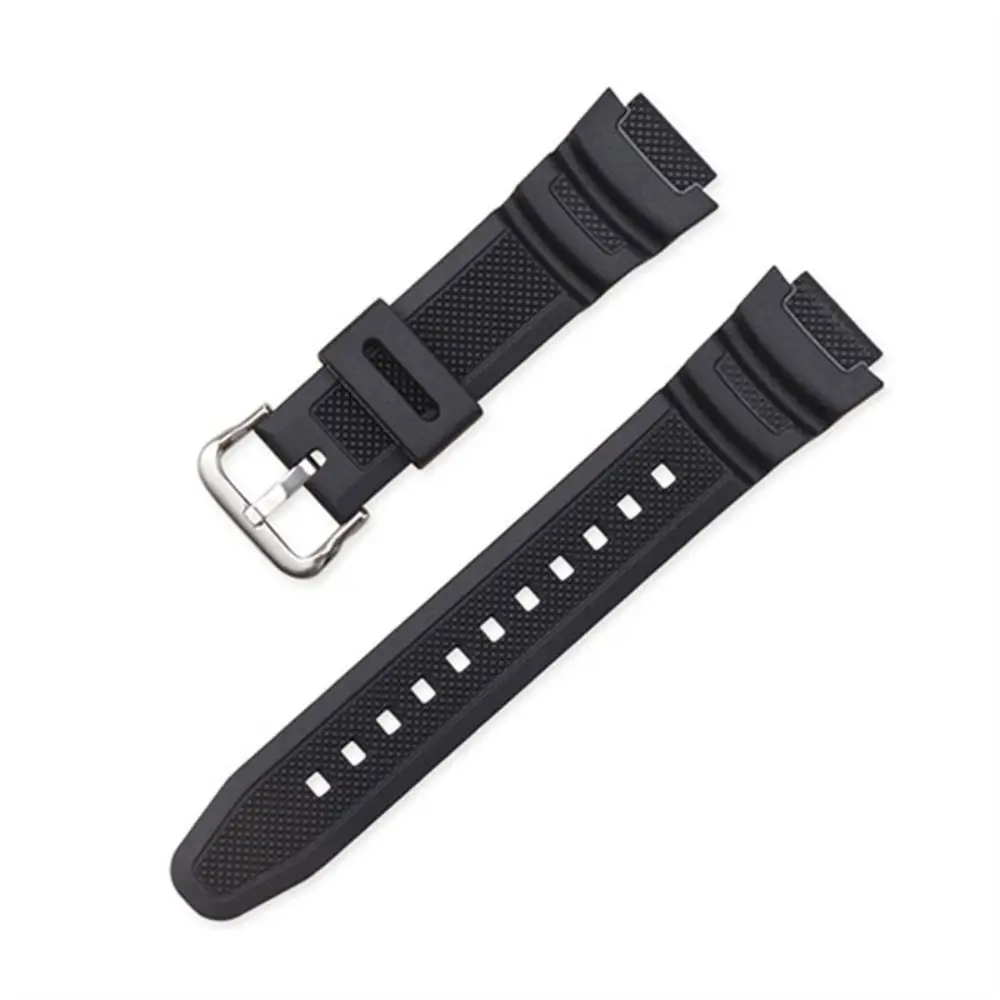 Universal Sports Silicone Strap with Pin Buckle - Soft and Durable Watch Wristband