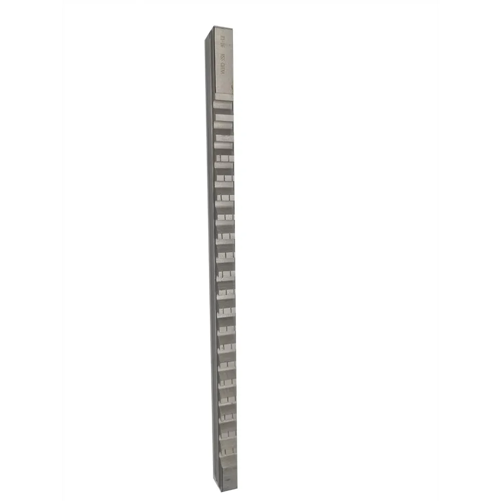 Push-Type Keyway Broach 16mm E Metric Size Broaches Broaching Tools for CNC Rout