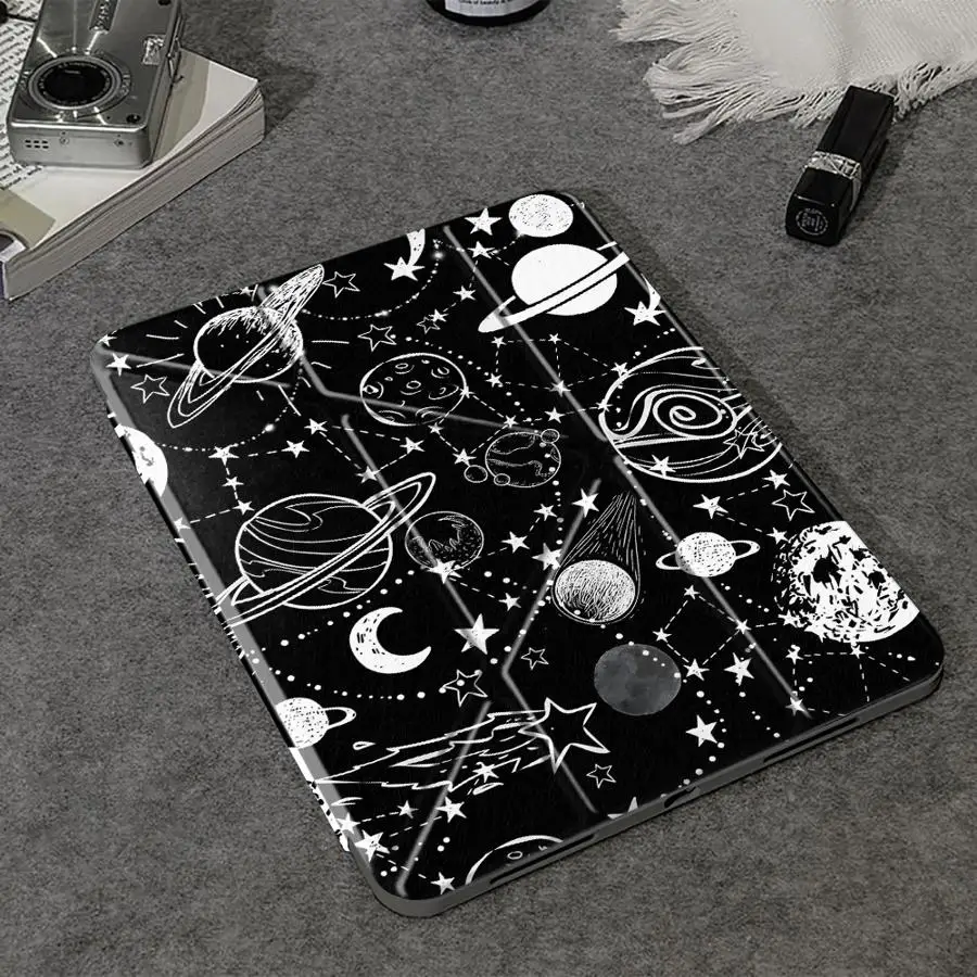 Galactic Tablet Case with Adjustable Holder and Enhanced Protection