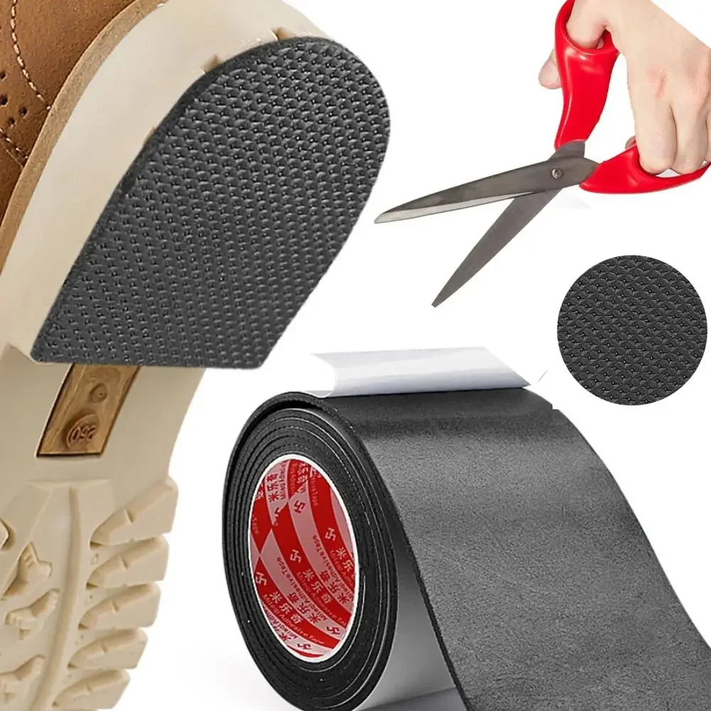 Shoe anti slip stickers No-adhesive Anti-slip Sole Stickers Mute Cushion Insoles Repair Outsole Insoles Men Women Shoes Wearable Pads