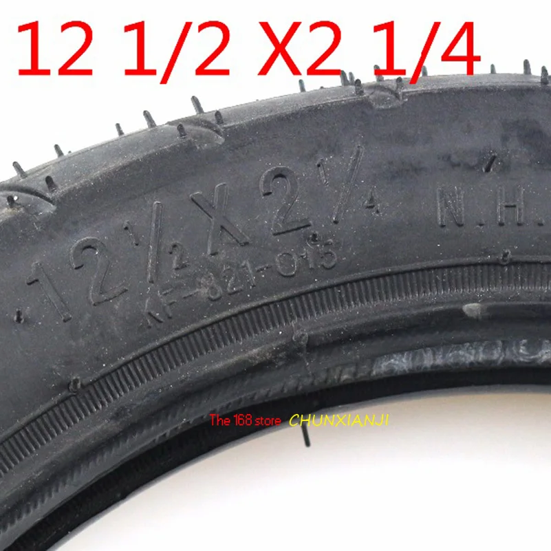 High quality 12 1/2 X 2 1/4 Tire & inner tyre fits Many Gas Electric Scooters and e-Bike 1/2*2