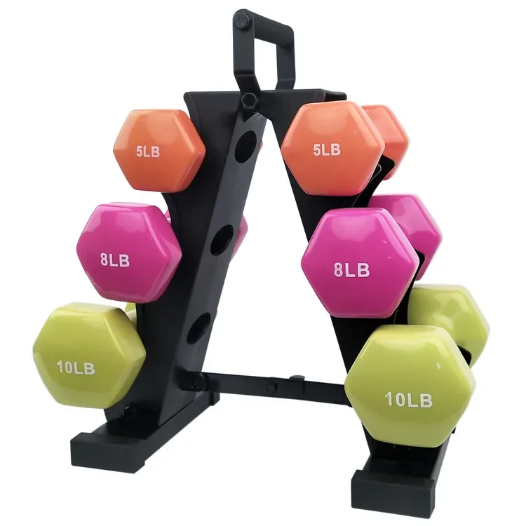 Chrome Dumbbell Rack Technogym