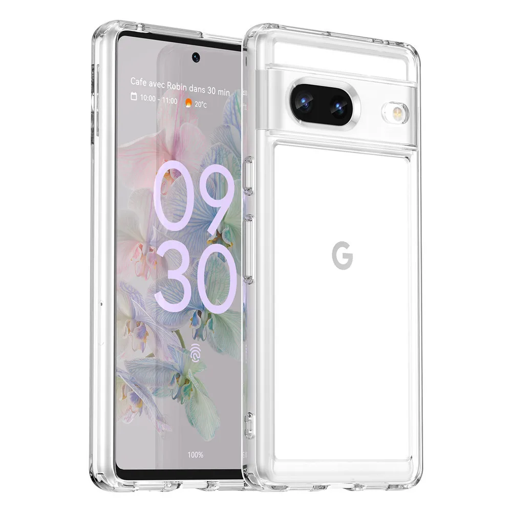 Per Google Pixel 7 Case Luxury Full Pmma + Tpu Cover Custodia Antiurto Per Custodie Protettive Per Google Pixel 7 Pro