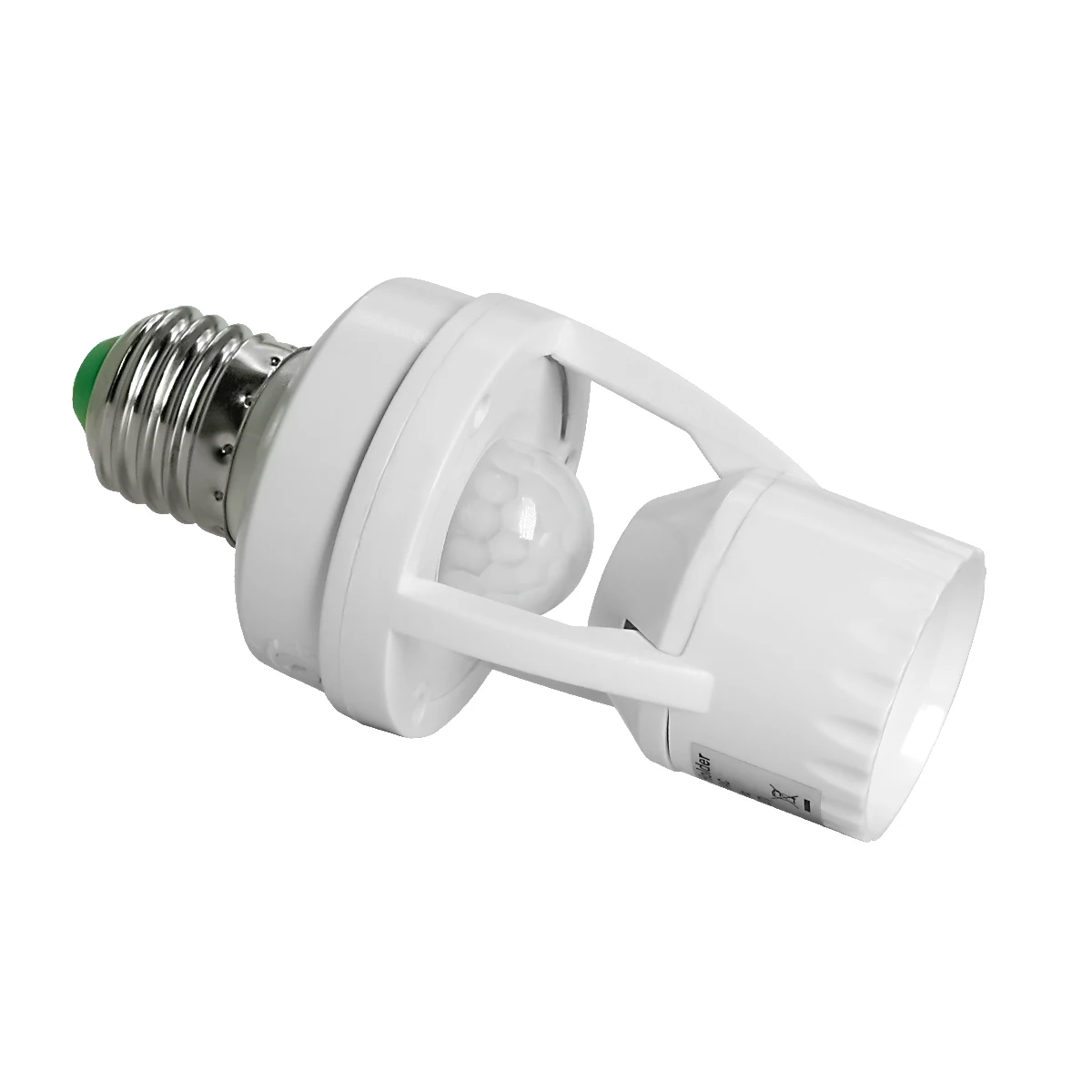 E27 PIR Motion Sensor Light holder 110-240V Detector Base Lamp Switch With Light Control Smart Bulb Socket Adapter lamp holder lamp bulb holder socket converter lamp base lamp socket adapter lamp socket extender diy lighting accessories switch socket