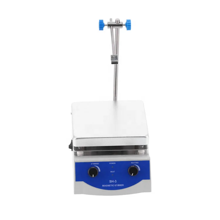 

3000ml Laboratory Magnetic Stirrer With Constant Temperature Heating Physical Machine Laboratory Equipment 110V/220V 500W