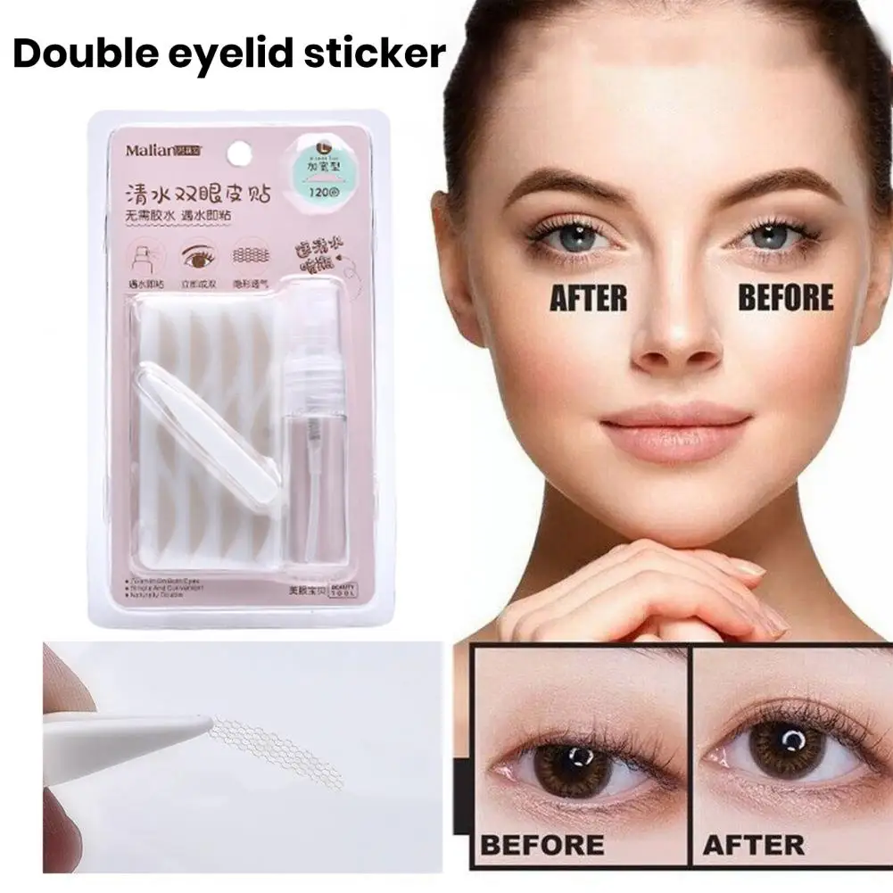 EyelidTapeBeautifulLaceEyelidStickersforWomenNaturalLightSkin