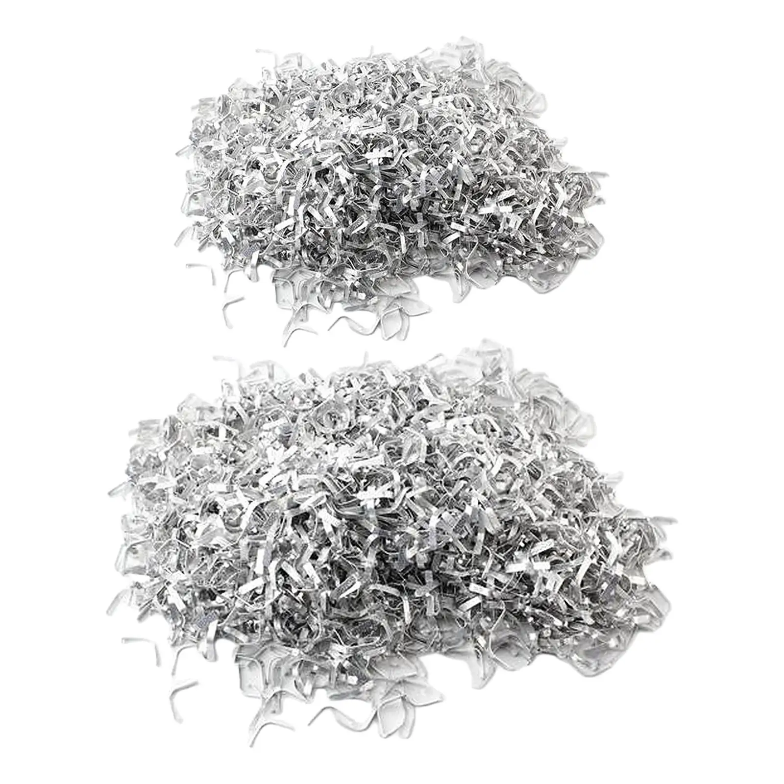 10000PCS 많은 유연한 내구성 알루미늄 클립 접는 넥타이 양말 바지 고정 의류 고정 잠금 장치