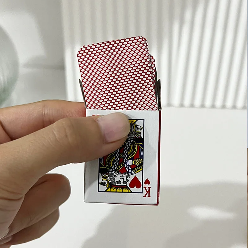 Mini Poker Playing Cards Cute Novelty Funny Gifts Travel Toys Party Games For Kids Adults Juegos De Mesas Para Toda La Familia 5