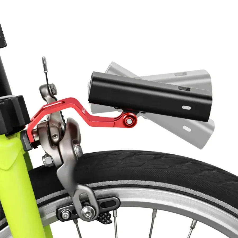 Bike Fork Mount Bracket Front Light Holder Headlight Eyelet Mount for Brompton Folding Bike