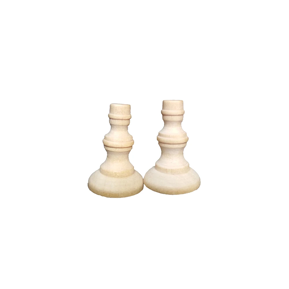 Wooden Ship Model Display Stands - Set of 2