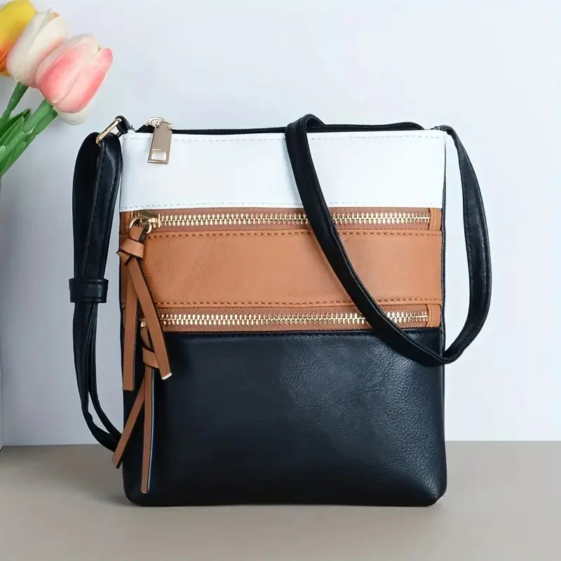 Contrast Cross-body Bag