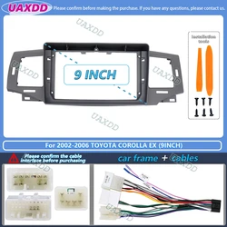 9 - Inch Android Stereo Frame Panel with Navigation Features and Audio Player Enhancements (2002 - 2006 corolla)