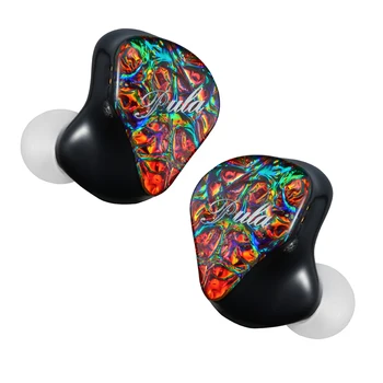 PULA PA02-auriculares internos con tecnología híbrida, audífonos IEM Hifi con Cable de 2 pines, enchufe equilibrado, 10 controladores, 1DD + 4BA