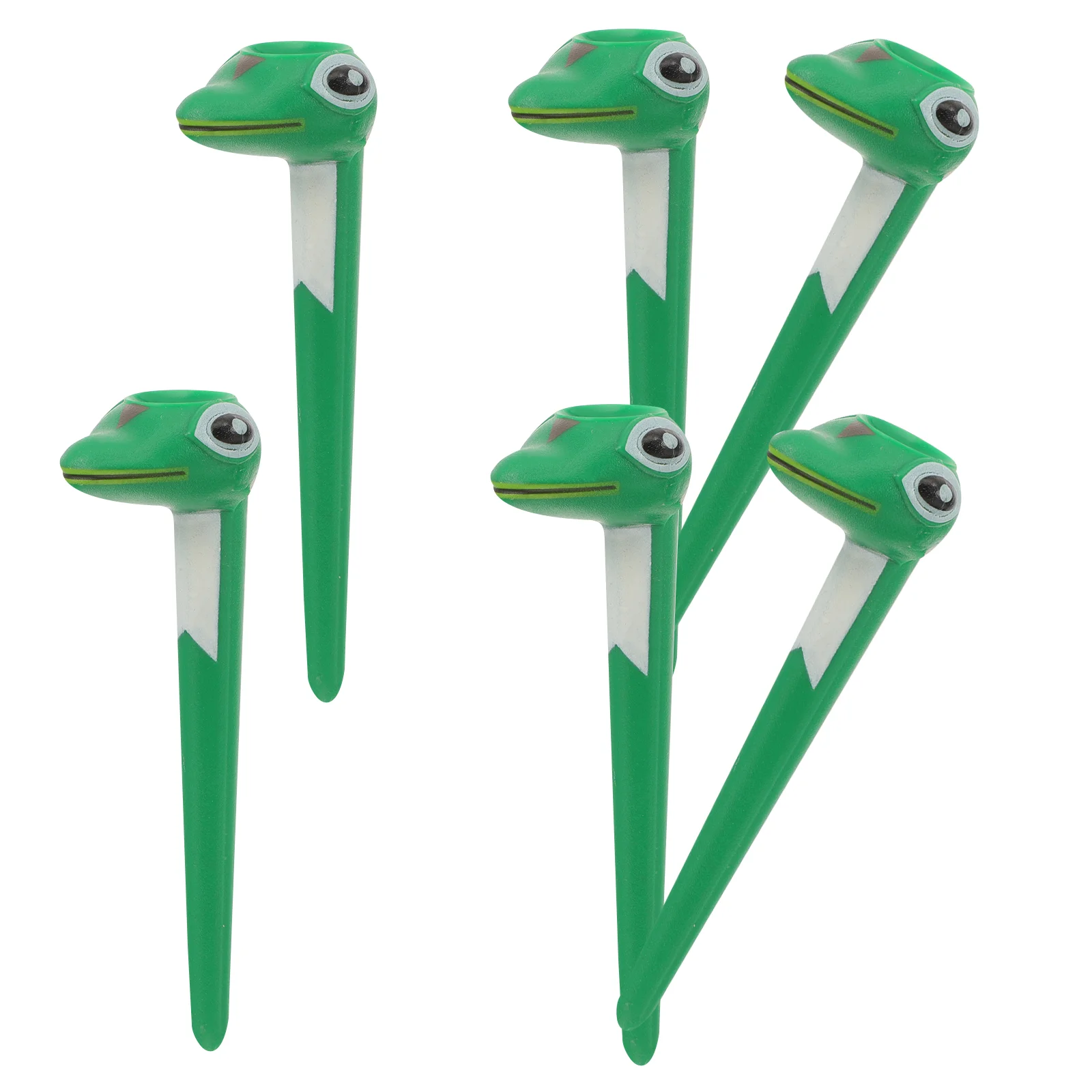 

6 Pcs Accessories for Golfs Ball Tees Holders Plastic Pineapple Supplies Stands