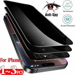 Privacy Screen Protector Anti - Spy Tempered Glass, 1 - 3 Pack - 3PCS Privacy Glass (For iPhone 17e)