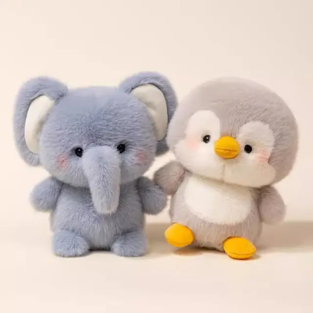 Cute 16cm Plush Companion Doll Capybara Elephant Stuffed Animal Pillow Plush Bear Animal Plush Toy Sleeping Gift 2