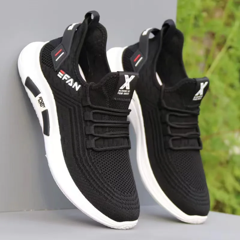 

2023 Men's Shoes Male Platform Outdoor Running Shoes Breathable Air Cushion Shoes Light Design Sapato Masculino Cozy Sneakers