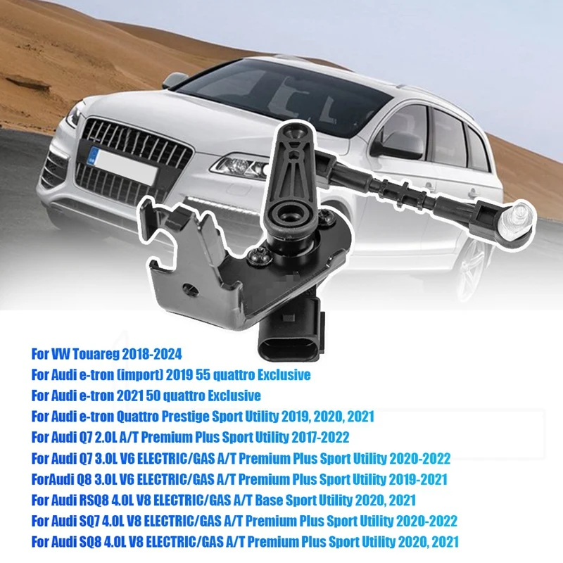 

Датчик уровня передней и левой фары 4M0941285D 4M0941285C для Touareg 18-24 Q7 Q8 SQ7 E-Tron Sportback, 1 шт.