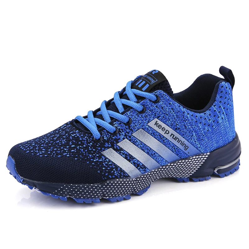 Men Running Shoes Lightweight Sport Shoes for Men Mesh Breathable Casual Sneakers Non-Slip Outdoor