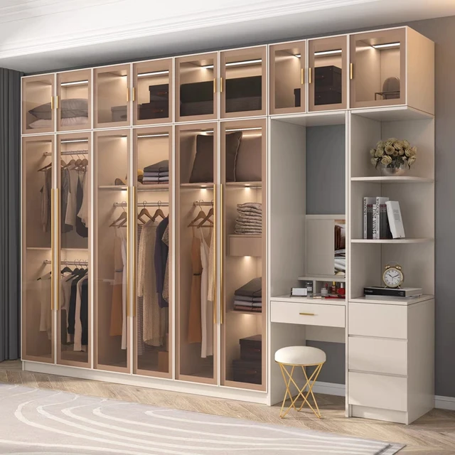 Cabinet Mobile Open Closets Space Saving Bedroom Portable Storage